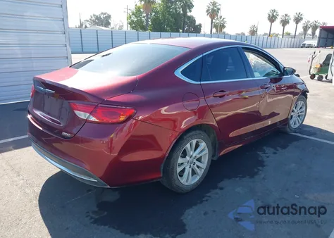 2015 Chrysler 200 Limited z USA, uszkodzony, nr VIN 1C3CCCAB2FN709289